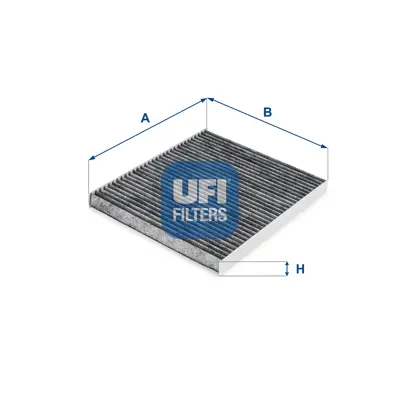 UFI 54.256.00 Polen Filtresi 71775822