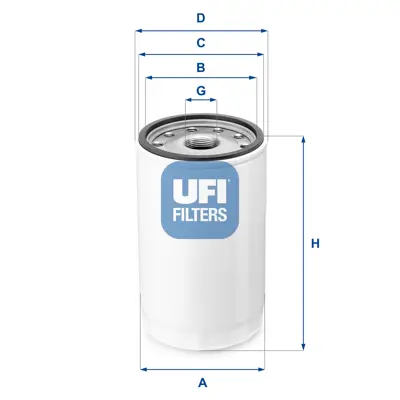 UFI 80.043.00 Yağ Filtresi 5149813