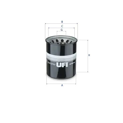 UFI 80.047.00 Oil Spin-On Caterpıllar-Dıtch Wıtch-Gehl-Gresen-Hagıe-Ingersoll Rand-John Deere-Mustang.Sperry New H 7738743 D5NNF914A