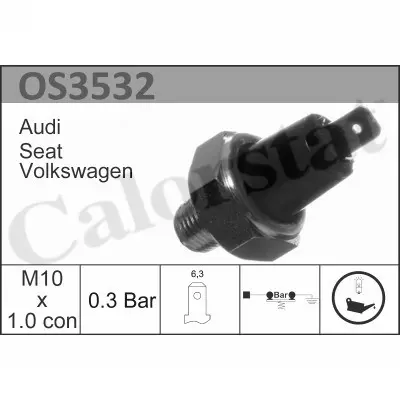 CALORSTAT by Vernet OS3532 Yag Musuru Ince Dıs Bmw Passat Polo Golf Ford Galaxy Seat Ibıza Cordoba Toledo Audı A3 A4 A6 A8 , Me 115094200 532583 61311351799 61919081B 833429 86633865000 90161357101 NUC1007