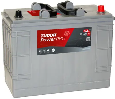 TUDOR TF1420 Aku 12v 142 Ah 875a D03 (349 X 175 X 285 ) Power Pro ( Tam Kapalı Bakımsız ) KE24115E00NY