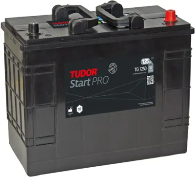 TUDOR TG1250 Aku 12v 125 Ah 760a D03 (349×175×290) Start Pro Yüksek 1440690R1