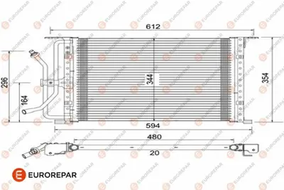 EUROREPAR 1609637480 (Erp) Kli Kondense 96FW19710BC