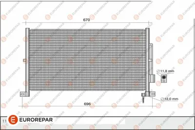 EUROREPAR 1609637780 (Erp) Kli Kondense ME4S7H19710AA