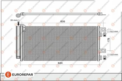 EUROREPAR 1610159880 (Erp) Kli Kondense 64531490572