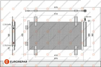 EUROREPAR 1610161280 (Erp) Klim Kondens 1347842080 6455EC