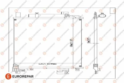 EUROREPAR 1610162080 (Erp) Kli Kondense 6477K5 7812A204