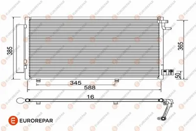 EUROREPAR 1610162880 (Erp) Kli Kondense 8V5119710BD