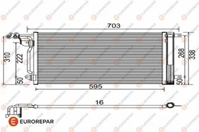 EUROREPAR 1618099680 (Erp) Kli Kondense 6R0820411P 6R0820411T