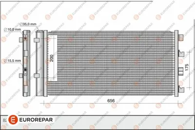 EUROREPAR 1618100180 (Erp) Kli Kondense 921008028R