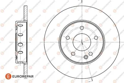 EUROREPAR 1618875880 (Erp) 2 Ön Fren Disk (Takım) 2024210212