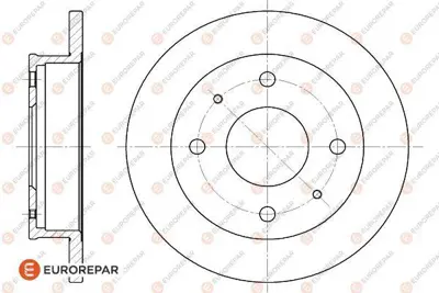 EUROREPAR 1618876580 Fren Dıskı 5171202100