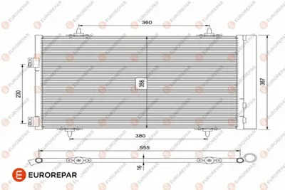 EUROREPAR 1626267580 (Erp) Klim Kondens 6455JA