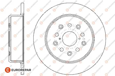 EUROREPAR 1667852780 (Erp) 2 Arka Fren Disk (Takım) 