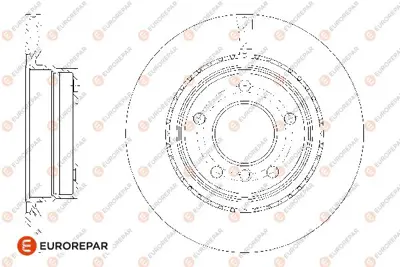 EUROREPAR 1667856080 (Erp) 2 Ön Fren Disk (Takım) 34216855007