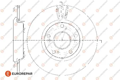 EUROREPAR 1667856980 (Erp) 2 Arka Fren Disk (Takım) 45251SEAE00