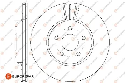 EUROREPAR 1667858980 (Erp) 2 Ön Fren Disk (Takım) C2S49729 C2S52091