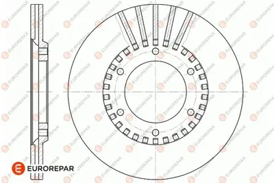 EUROREPAR 1667859380 (Erp) 2 Ön Fren Disk (Takım) 40206G9500