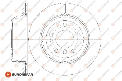 EUROREPAR 1667861480 (Erp) 2 Arka Fren Disk (Takım) 34216864901