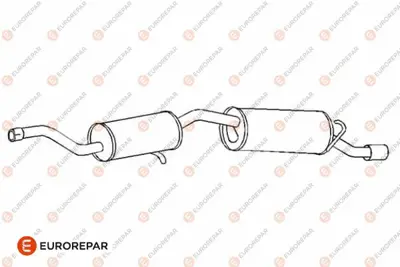 EUROREPAR E12801H (Erp) Susturucu 