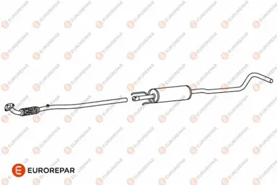 EUROREPAR E12865Q (Erp) Susturucu 93191947