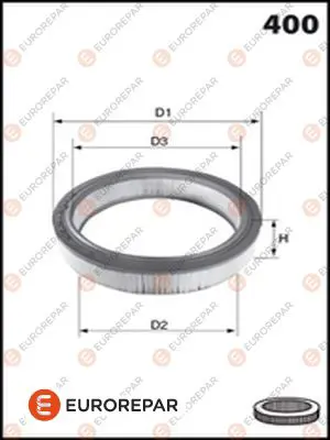 EUROREPAR E147076 (Erp) Hava Flt Elm 1444K6 7701035018