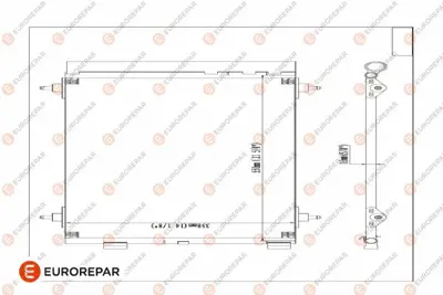 EUROREPAR E163364 (Erp) Klim Kondens 9650631680