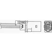 NGK 0028 Oksıjen Sensörü 06A906262CR