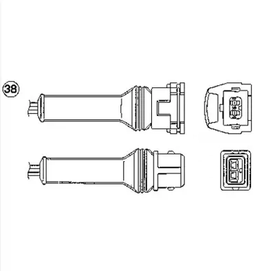 NGK 0218 Oksıjen Sensoru Tempra 1,4ıe 1,6ıe (92 96) Tıpo 1,6ıe 1,8ıe (93 95) Punto 1,2,1,4 93 99 Volvo 60562536