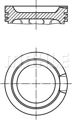 BEHR MAHLE 033 14 00 Motor Pıston Segman 81,01mm Std Audı Tt, S3, Seat Leon, Toledo / Amk,Apx,Apy,Aul,Bam 6A107065BQ