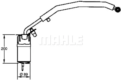 BEHR MAHLE AD 278 000P Klıma Tupu (Kurutucu) Mondeo Iıı 01>07 1.8-2.0 - 20..Tdcı 4100565