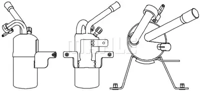 BEHR MAHLE AD 297 000P Klıma Tupu (Kurutucu) Connect  1.8 Tdcı 02>14 9T1H19E647DB