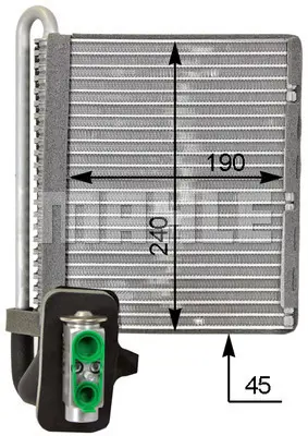 BEHR MAHLE AE 118 000P Evaporatorford Focus, C-Max (Rhd) AV6N19850DA