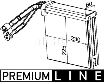 BEHR MAHLE AE 95 000P Evaporatorford Focus C-Max 31250779 4M5H19850CA