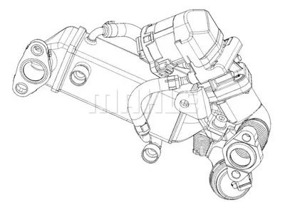 BEHR MAHLE CE 10 000P Egr Valfı Premıum Lıne Bmw E90 E91 F07 F10 E70 E71 7805446