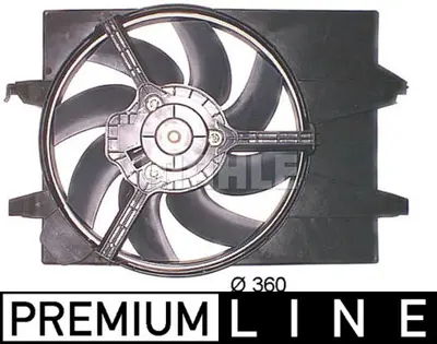 BEHR MAHLE CFF 291 000P Fan Motoru Fıesta 02>08 Fusıon 02>14 1.4 Zetec  (Klımasız) 2S6H8C607CD