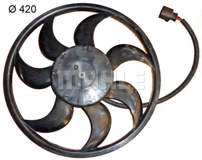 BEHR MAHLE CFF 392 000S Fan Motoru Transporter T5 1,9tdı 2,5tdı (Buyuk Olan 450w 420mm) Axb Axc Axd 03>10 7H0959455A