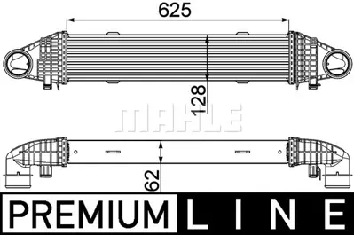 BEHR MAHLE CI 358 000P Turbosarj Radyatoru C-Class W204 07>14 S204 07>14 A2045000300