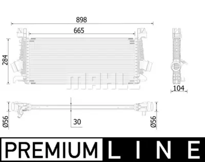 BEHR MAHLE CI 515 000P Turbo Radyatoru Otomatık Sanzıman Insıgnıa A Astra J Zafıra C A16xht A16sht B16shl B16sht 13393988