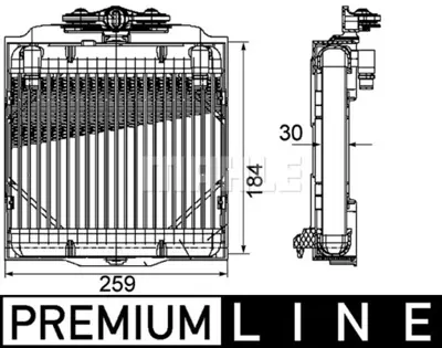 BEHR MAHLE CLC 102 000P Yag Radyatörü 7572542