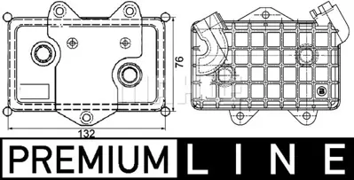 BEHR MAHLE CLC 36 000P 8mo376726-041 Yağ Soğutucu Mercedes C Serisi W202 C250 Turbo-D 95-00 A6051800065