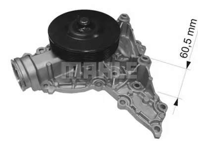 BEHR MAHLE CP 436 000S Water Pumpmercedes Benz A2722000401