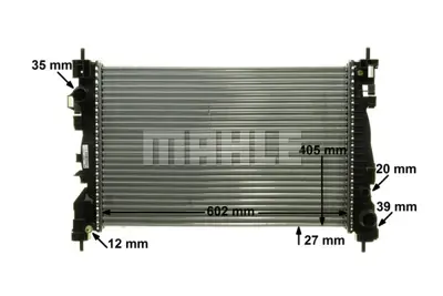 BEHR MAHLE CR 1178 000P Radiatoralfa Romeo Gıulıetta 50514472