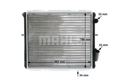 BEHR MAHLE CR 147 000S Radiatorrenault Clıo I / Iı 7701654132