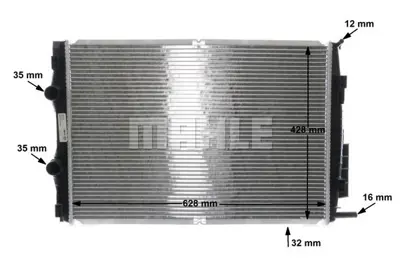 BEHR MAHLE CR 22 000S Radiatorrenault Megane/Gr.Scenıc 8200325007