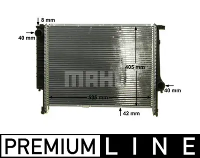 BEHR MAHLE CR 277 000P Radiatorbmw 3 (E36) 64112244739