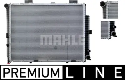 BEHR MAHLE CR 318 000P Radiatormb E-Cl. (W210) A2105006703