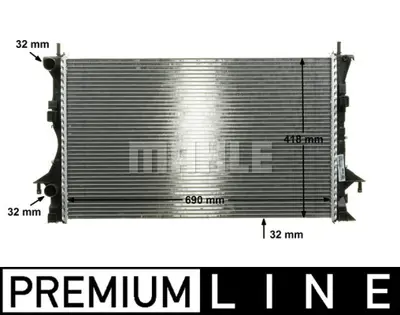 BEHR MAHLE CR 461 000P Radiatorrenault Espace Iıı 8200302463