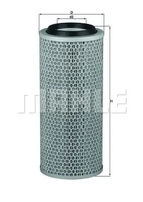 BEHR MAHLE LX 200 Hava Filtresi Air Filter Element 39002160 49603895 5048480 60129620 691726 7701025064 9293140 A0010944504 EFA297 M40519704