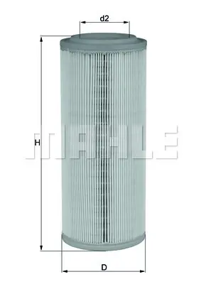 BEHR MAHLE LX 2682 Hava Filtresi Air Filter Element 55202005